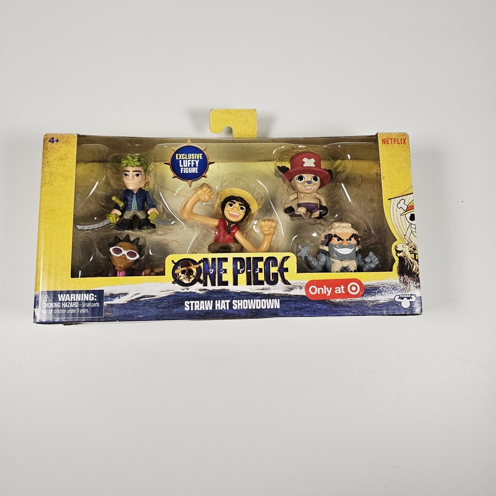 One Piece Straw Hat Showdown 5 Pack Target Exclusive Luffy Netflix Moose 2026